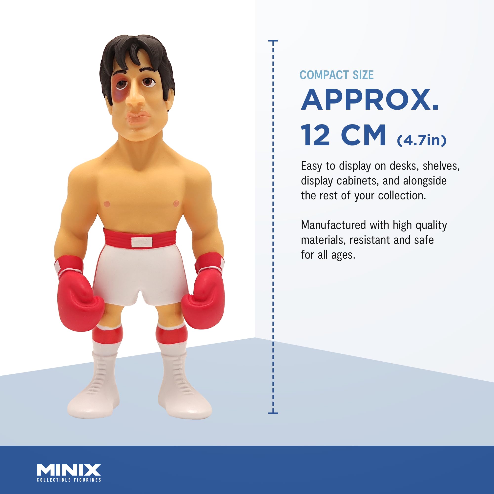 Amazon.com: Minix Rocky Balboa #100 12 cm Collectable Figure